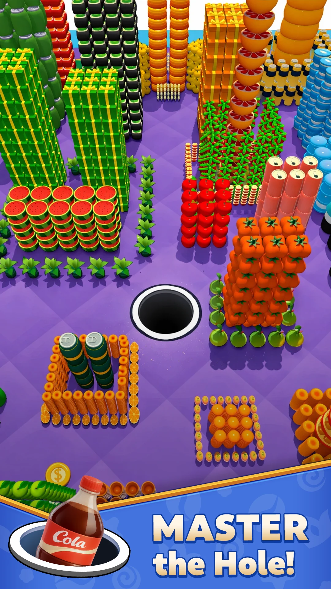 Zen Hole - Black Hole Game screenshot